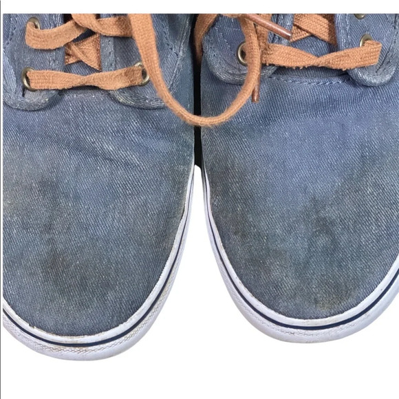 Vans Chambray Chima Ferguson Washed Out Low Top Sneakers - Picture 7 of 16